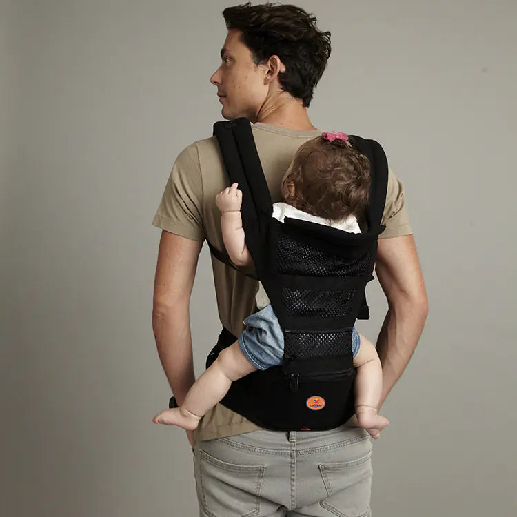 Versatile Baby Carrier Seat with Organic Cotton