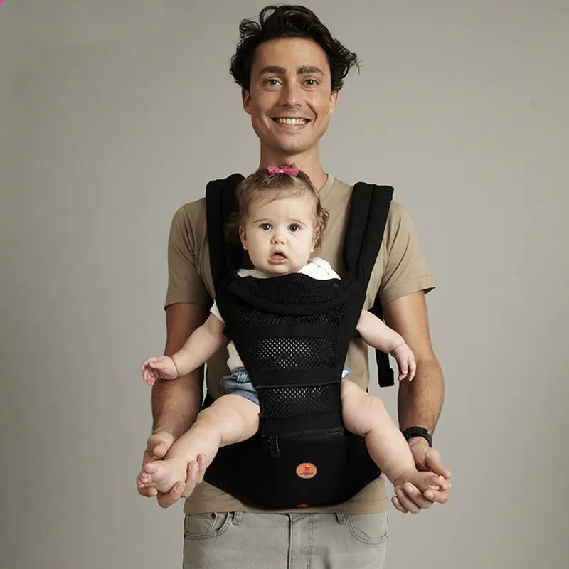 Versatile Baby Carrier Seat with Organic Cotton